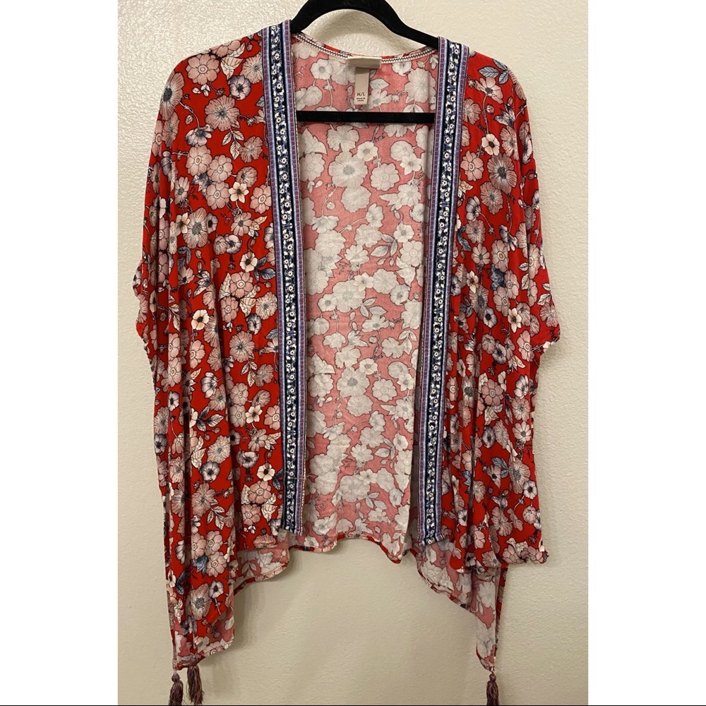 Red kimono